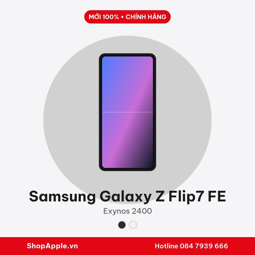 Samsung Galaxy Z Flip7 FE - New