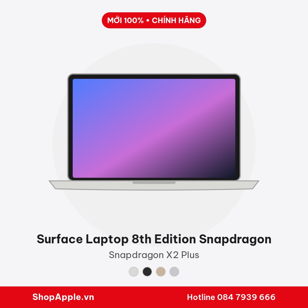 Surface Laptop 8th Edition Snapdragon - New