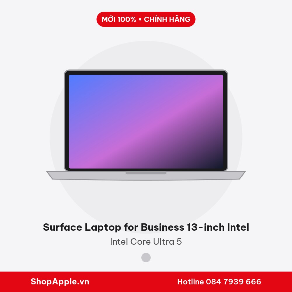 Surface Laptop for Business 13-inch Intel - New