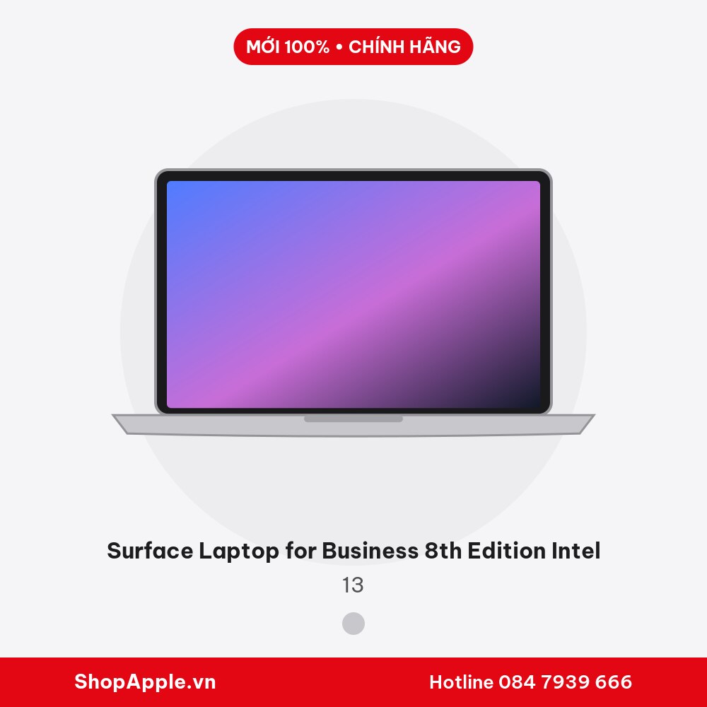 Surface Laptop for Business 8th Edition Intel - New
