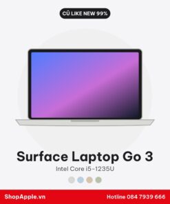 Surface Laptop Go 3 Cũ Like New 99%