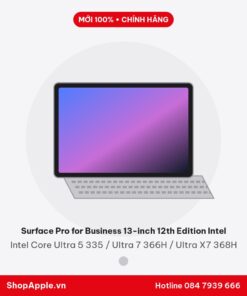 Surface Pro for Business 13-inch 12th Edition Intel - New