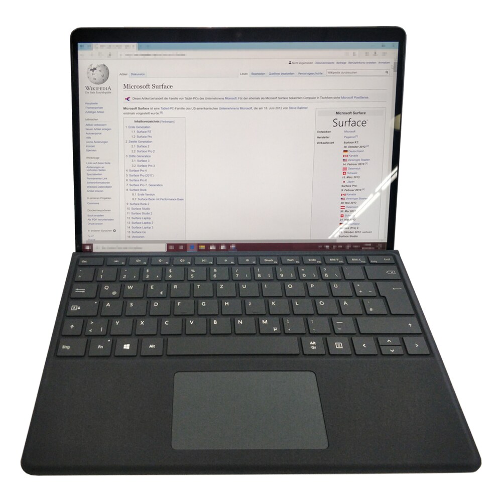 Surface Pro X ảnh thực tế