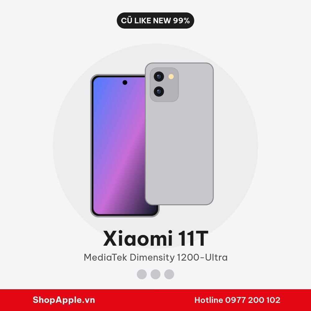 Xiaomi 11T Cũ Like New 99%