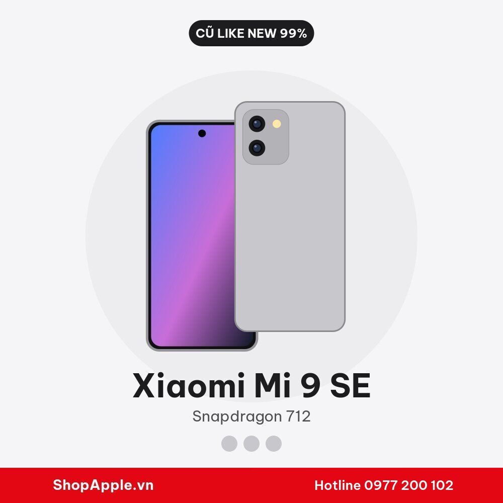 Xiaomi Mi 9 SE Cũ Like New 99%