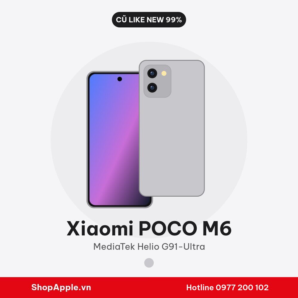 Xiaomi POCO M6 Cũ Like New 99%