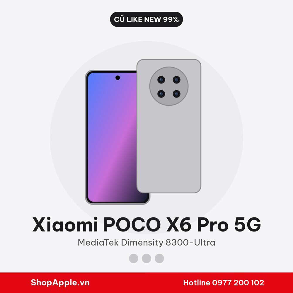 Xiaomi POCO X6 Pro 5G Cũ Like New 99%