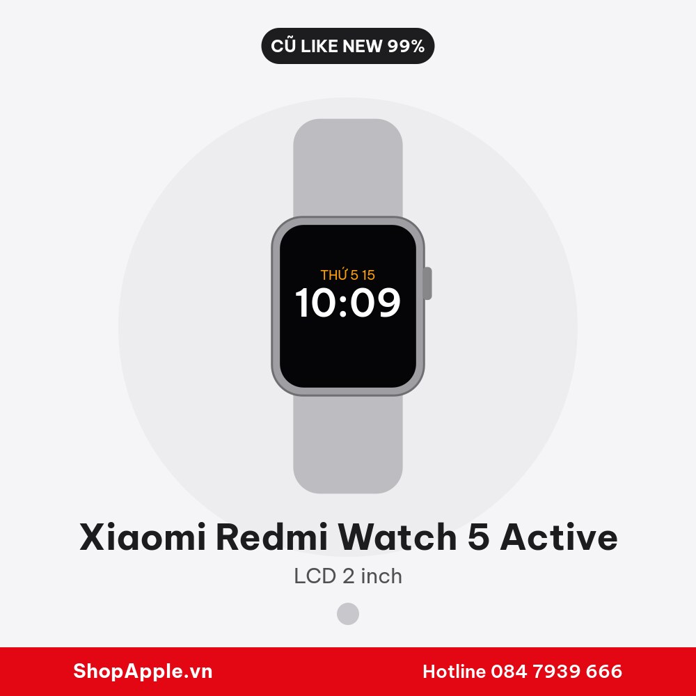 Xiaomi Redmi Watch 5 Active Cũ Like New 99%