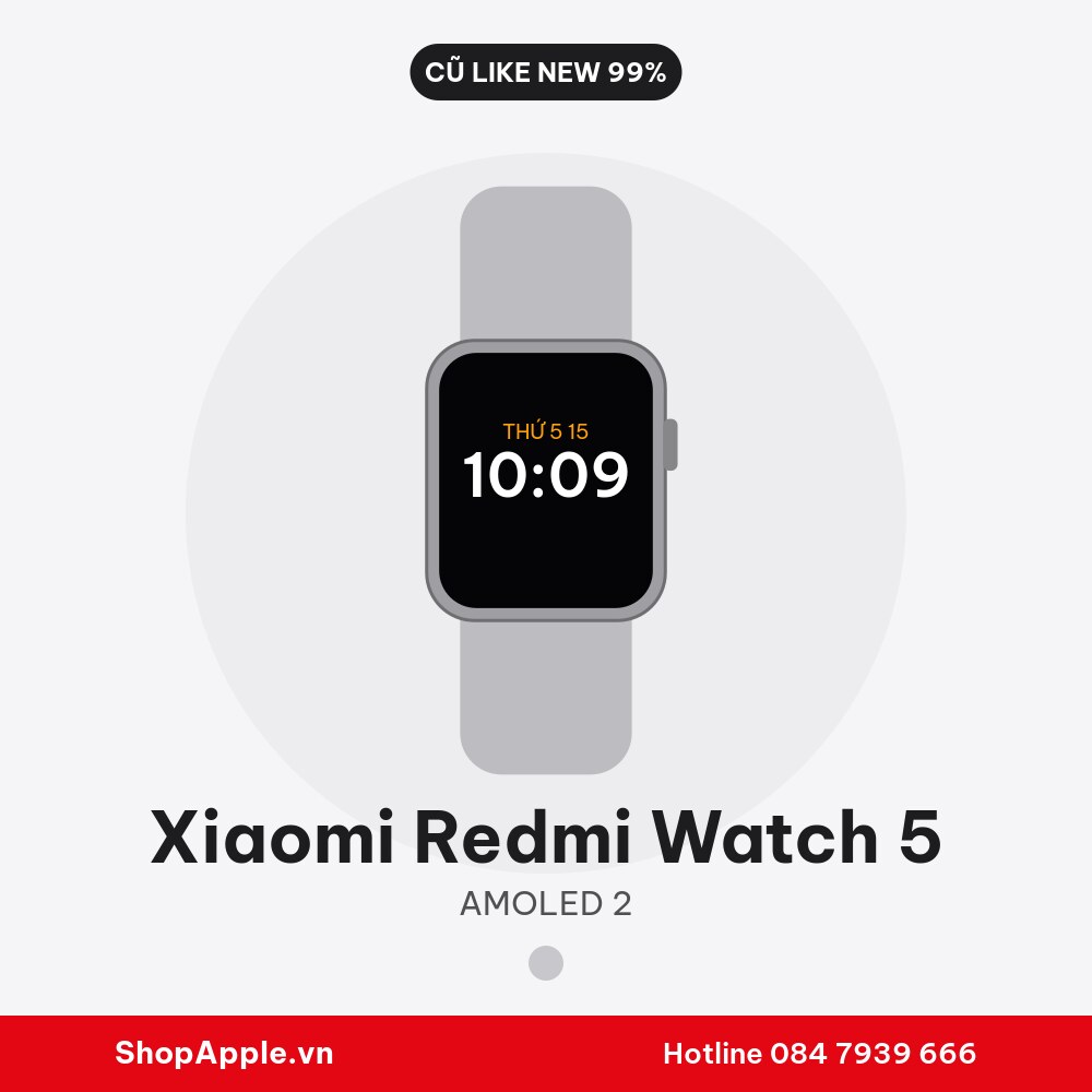 Xiaomi Redmi Watch 5 Cũ Like New 99%