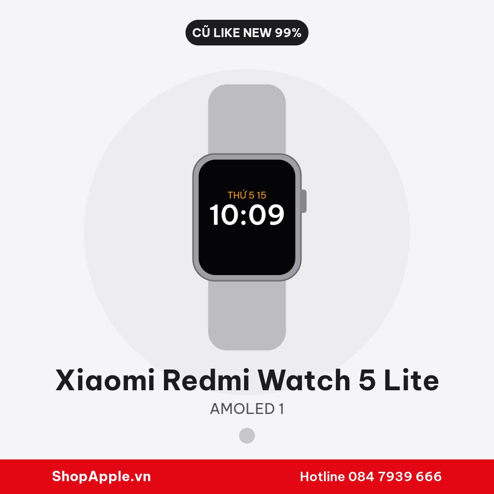 Xiaomi Redmi Watch 5 Lite Cũ Like New 99%